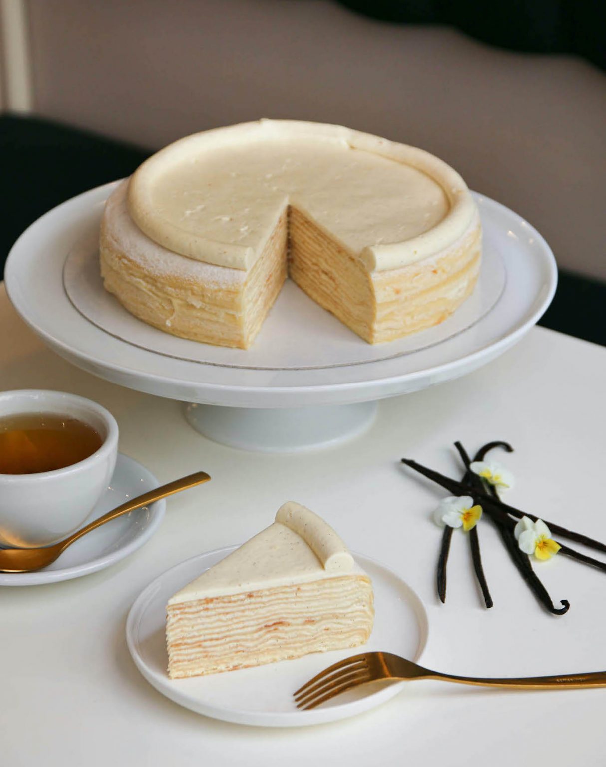 Mille-crêpes® Vanille - She and Him Bordeaux